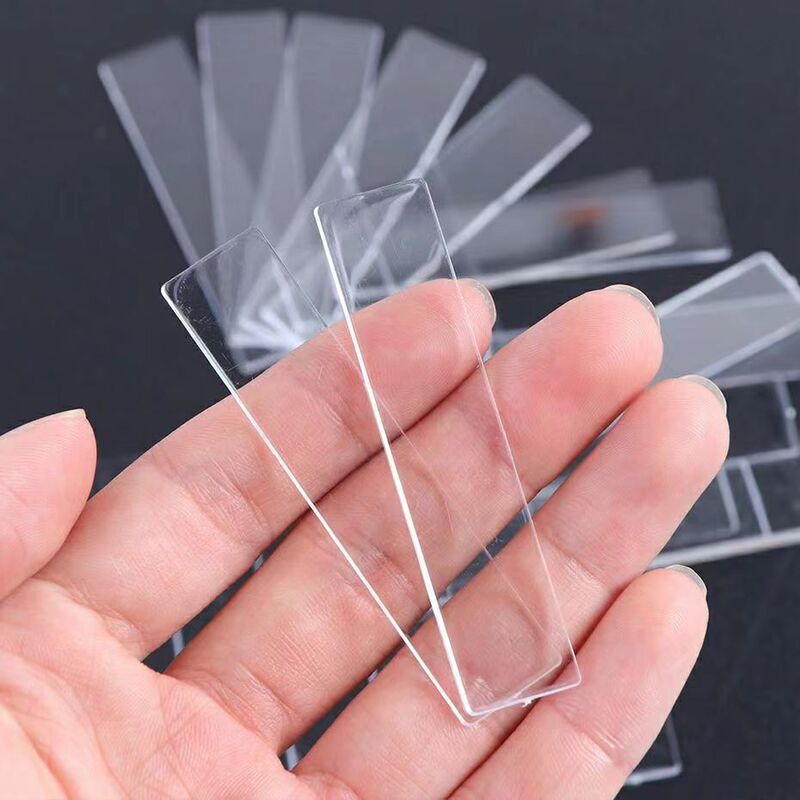 Nail acrylic display strip nail art works style transparent Treaty 50 pieces for nail salon