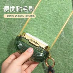 雙面粘毛器便攜式除毛刷可撕滾筒替換芯沾毛器衣服隨身迷你除毛器