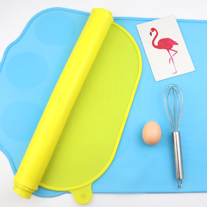 明昊 新品猫爪揉面垫 硅胶操作案板 揉面团 DIY厨房烘培 刻度垫子