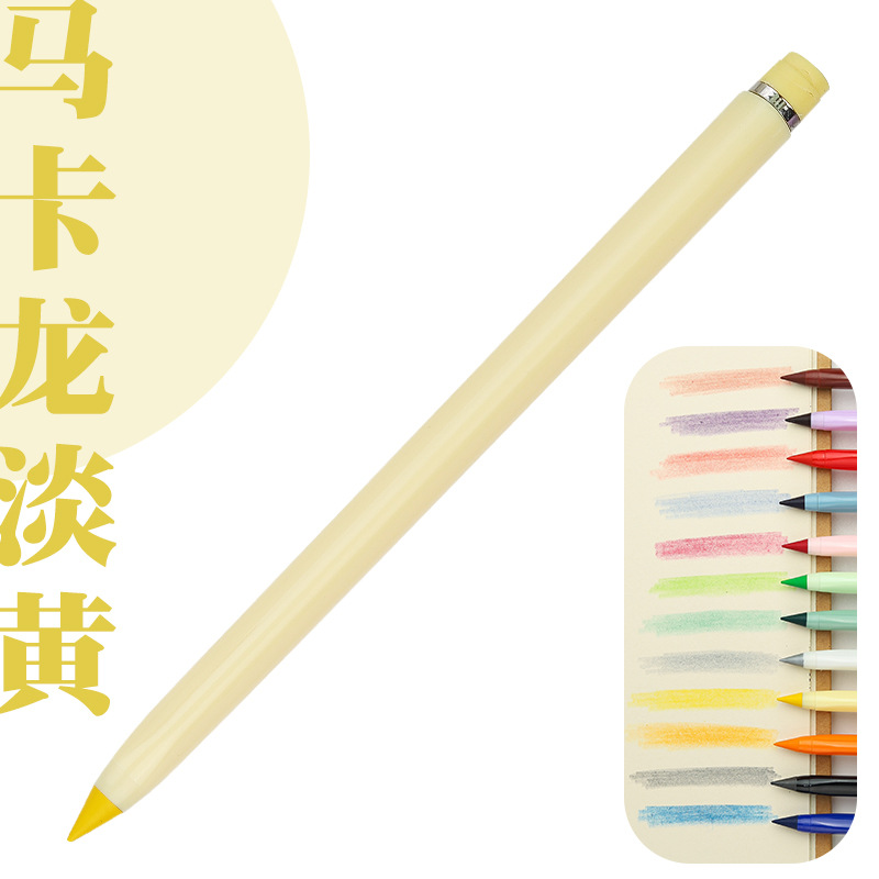 12 color eterno lápiz borrable color plomo positivo postura lápiz pluma de color de los niños no hay necesidad de cortar estudiante lápiz de pintura