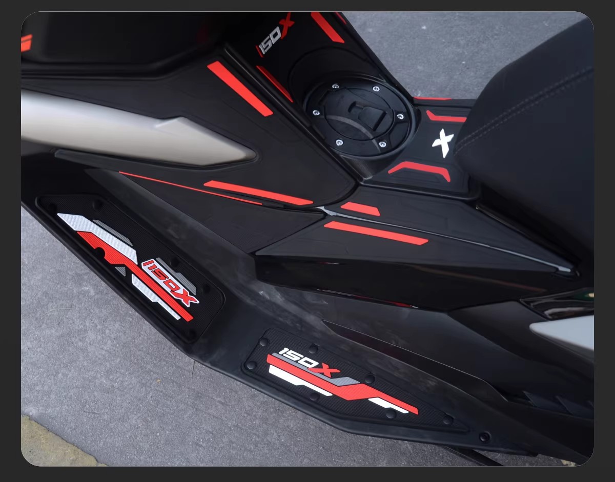 Suitable for 26 Models of Zontes 150X Motorcycle-Specific Foot Pads, Rubber Non-Slip, Non-Damaging Modification Accessories