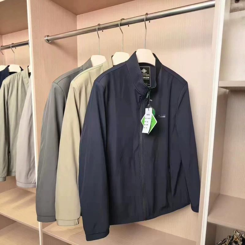 Qijia mall offers a light luxury, high-end casual stand-up collar mulberry silk jacket # 826 Qijia mall offers a light luxury, high-end casual stand-up collar mulberry silk jacket # 826