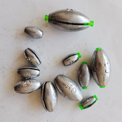 遠投海釣快速鉛墜垂釣漁具用品 鉛皮卷散裝通心墜 釣魚裝備小配件