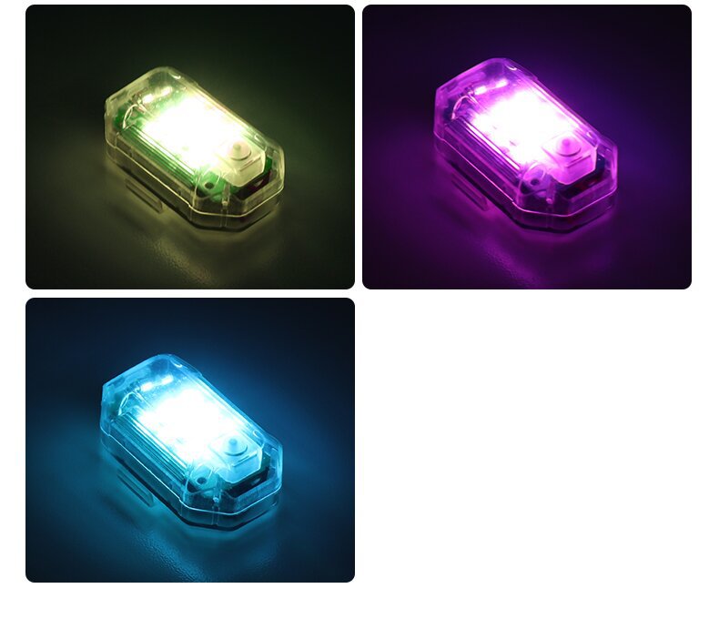 Motorcycle electric vehicle aircraft light modified UAV flash light bicycle night navigation light outdoor warning light