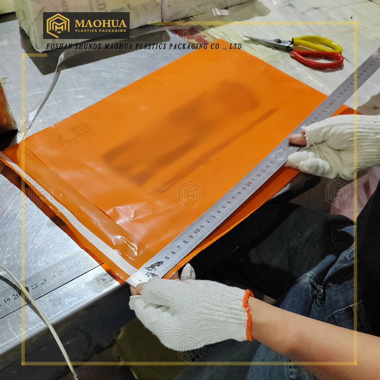 出口级别防破裂高强度耐跌落快递袋多规格破坏胶pe自粘袋供应东莞