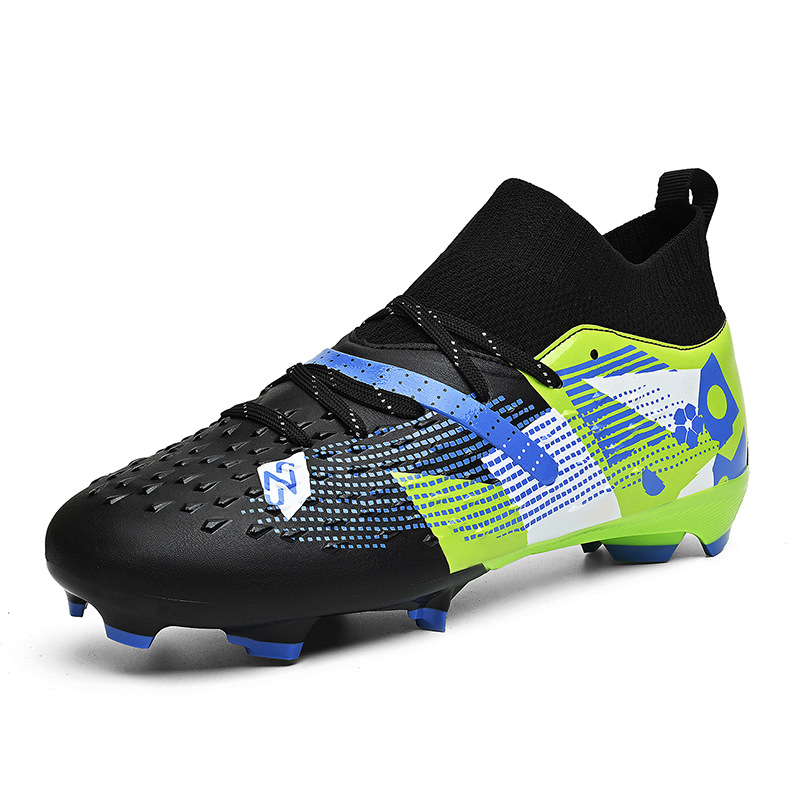 Nuevos zapatos de entrenamiento de clavos largos transfronterizos para hombres y mujeres, zapatos de fútbol de juventud, zapatos de fútbol de estudiantes