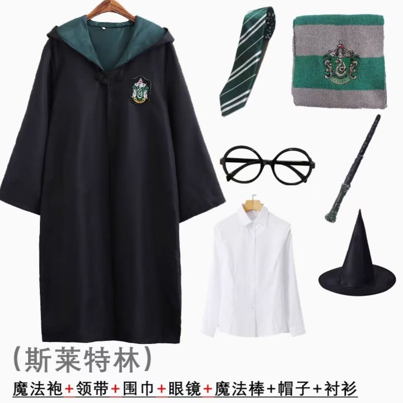 ハリーポッター大学ローブ同cos衣装魔法のローブ服大人子供の学校の制服マントマント|undefined