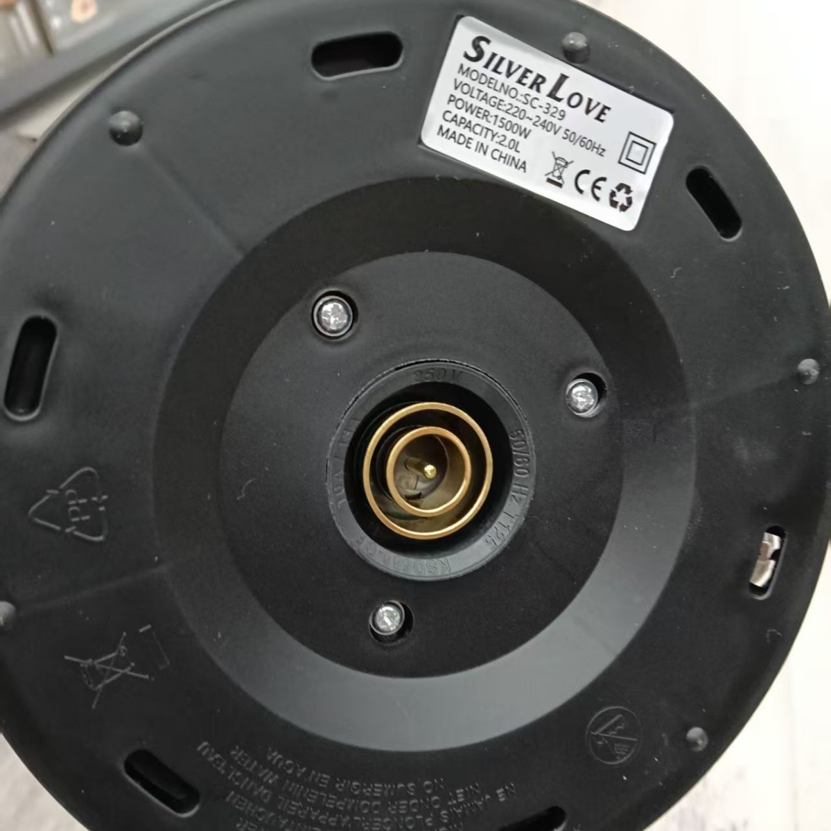 Acero inoxidable anti-seco quemador eléctrico hervidor de agua doméstico transfronterizo de gran capacidad 1.8L apagado automático