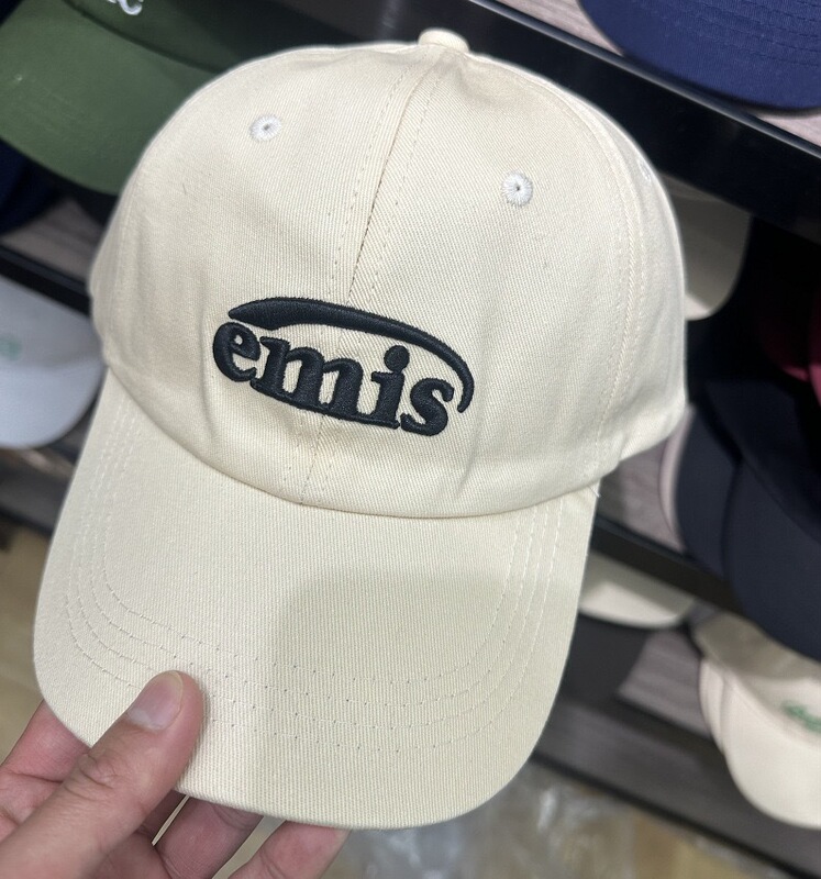 韓国 emis 帽子赤野球帽女性のための春と夏のカジュアル刺繍多用途ソフトトップビッグヘッドキャップ男性のための|undefined
