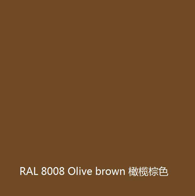 RAL 8008 Olive brown 橄榄棕色