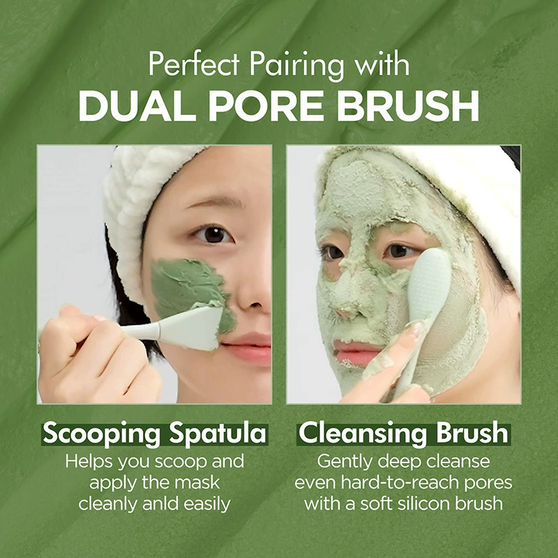 Переходящие/Cross-border Holy Basil Sparking Bubble Mask Deep Cleansing and Exfoliating