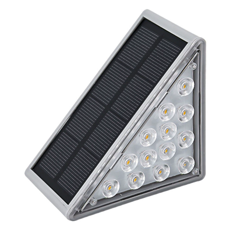 LED открытый солнечный шаг лампа объектив выделить Водонепроницаемый Анти-кражи лестница лампа солнечный шаг лампа Шаг лампа