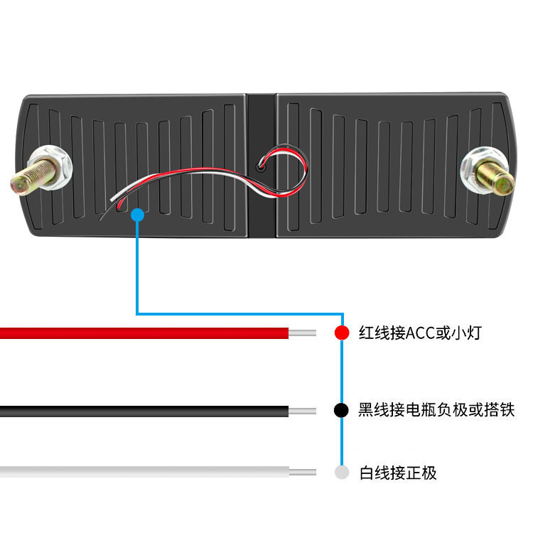トラックサイドライト 40LED トラック改造二色導光流水ウインカー電動バイクブレーキテールライト|undefined