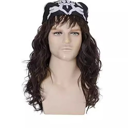 Si Yi Amazon's Popular American Tv Series Stranger Things 4 Eddie Cos Wig Stranger Things Season 4