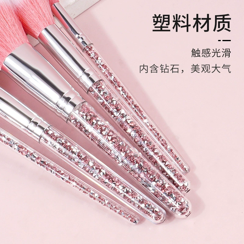 Soft loose powder for contouring, eye shadow, brush, handheld makeup primer, new collection, 5 pieces