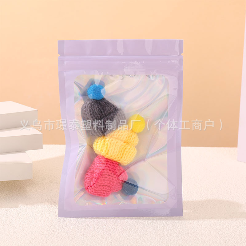 라이트 퍼플 10*6cm (100개/팩)