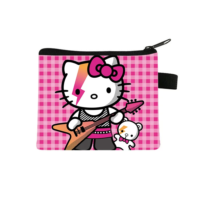 Hello Kitty, маленький бумажник, карман для организатора, мужской и женский, оптом