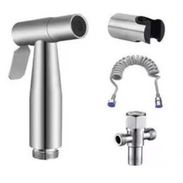 Juego de Pulverizador para Inodoro de Acero Inoxidable con Presión para Baño