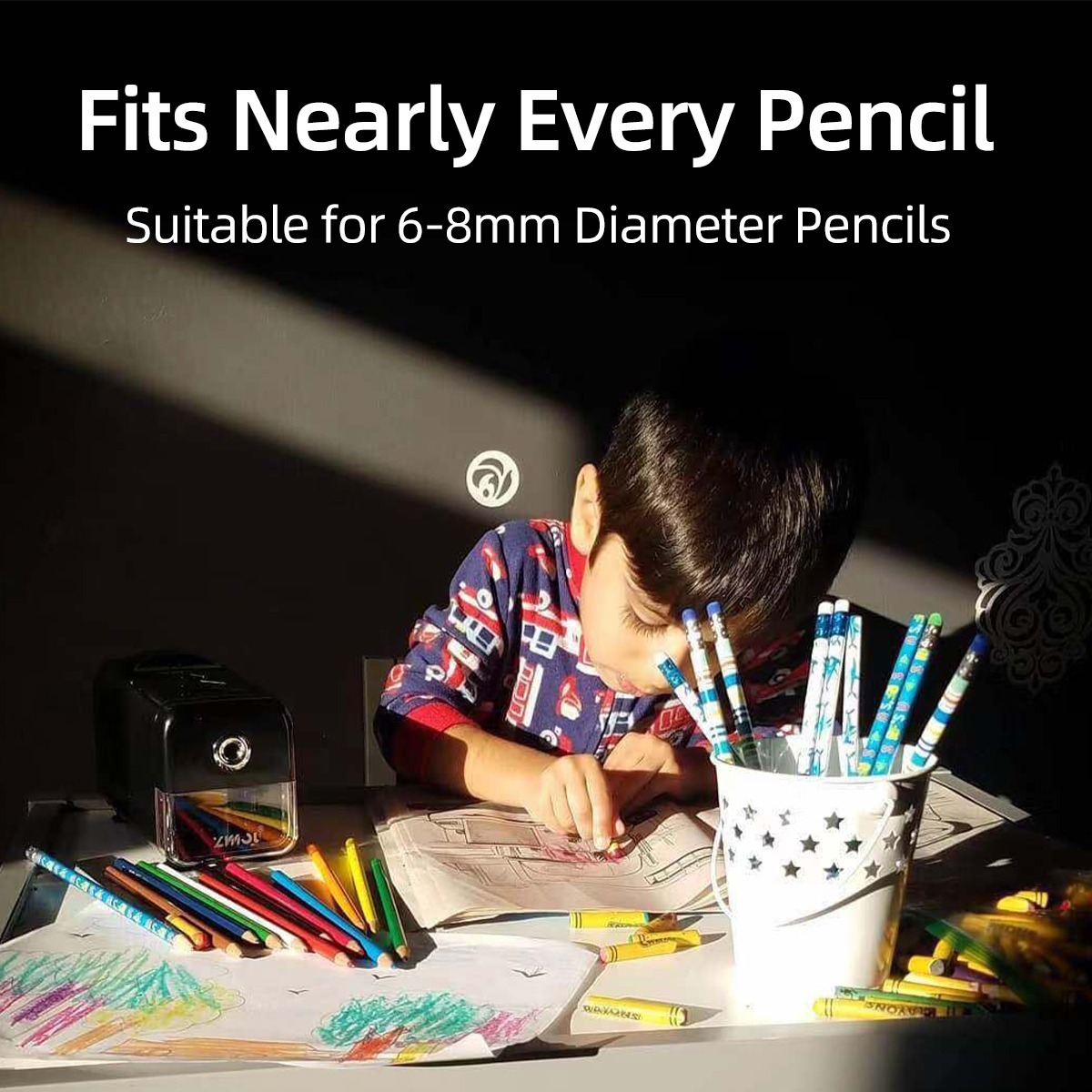 TEMU Electric Pencil Sharpener - Image 2