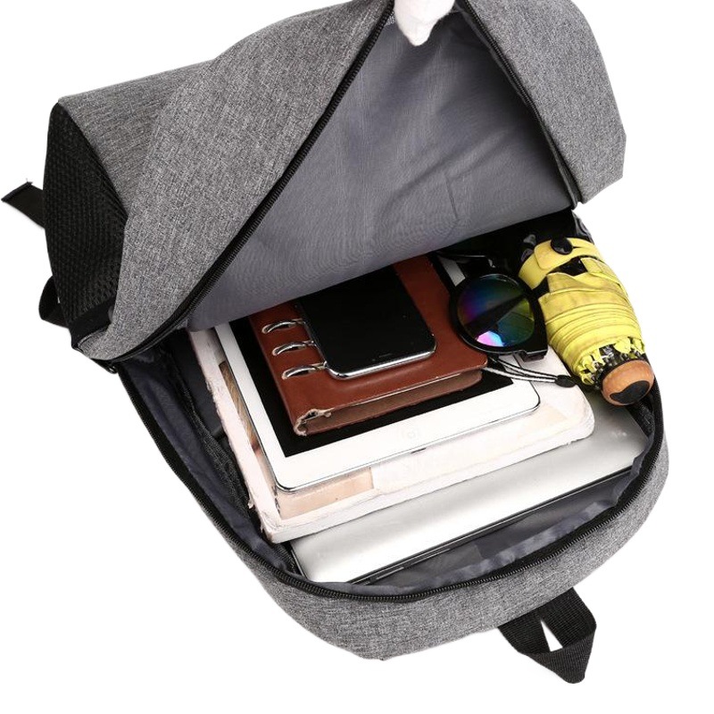 2019 New Foreign trade backpack fashion backpack men's multi-functional USB computer bag leisure anti-theft backpack