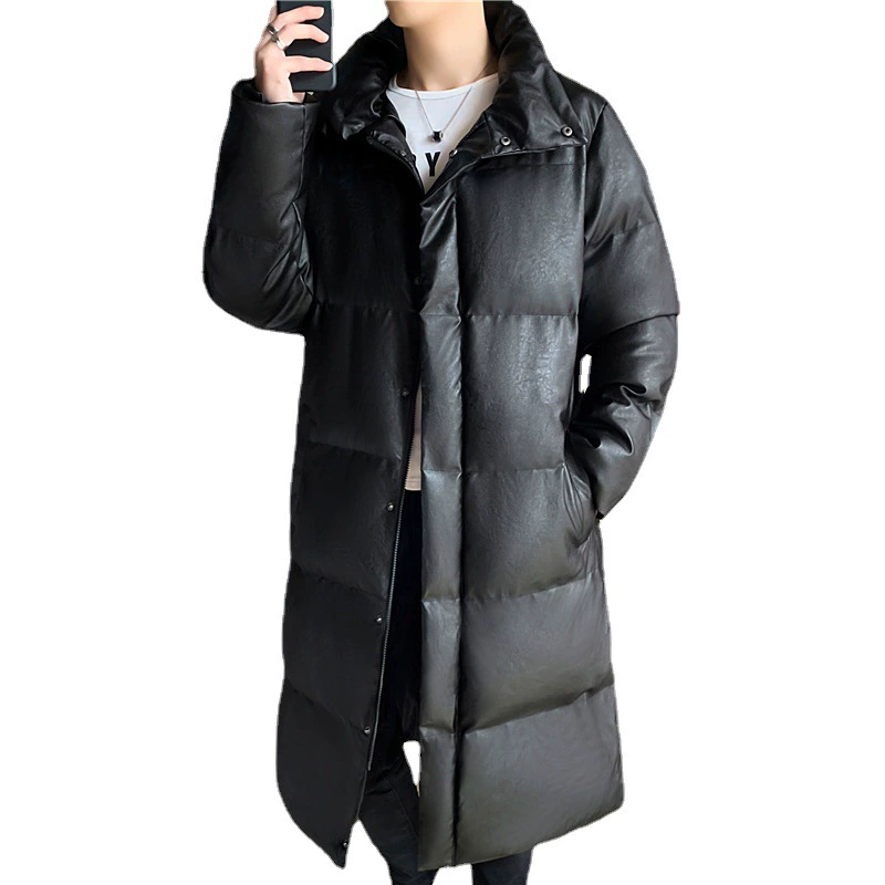Winter long down jacket, 2022, mid-length, Korean style, plus size