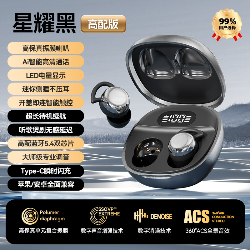 2025新款无线蓝牙耳电镀X62Pro 迷你入耳睡眠耳机电量数显长续航|undefined