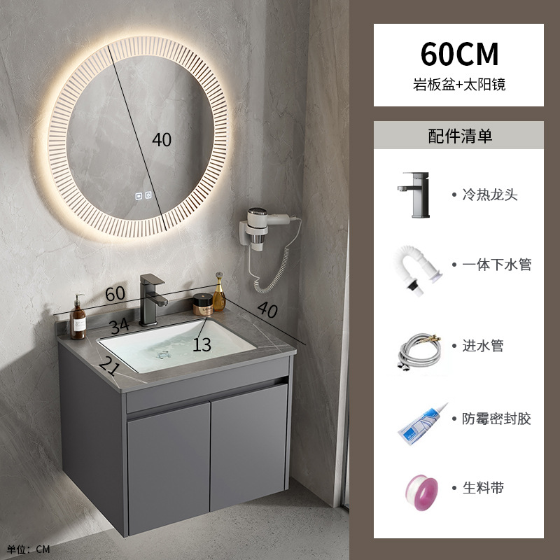 Mayorista espacio de aluminio tipo pared lavabo gabinete combinado cerámica baños de casa pequeña piscina lavabo hotel