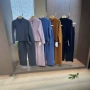 青岛新款暖绒立领套装