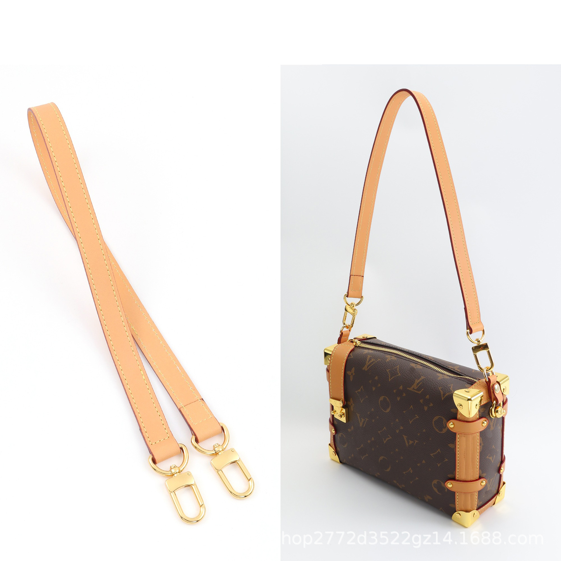 Adecuado para bolsa de caja suave correa de hombro modificación lateral tronco axila crossbody anti-desgaste hebilla Correa Accesorios