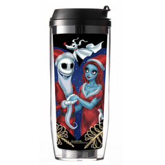 Pumpkin Prince Jack Cup Halloween Anime Merchandise Straw Cup Double-layer Plastic Travel Cup Insulated Water Cup