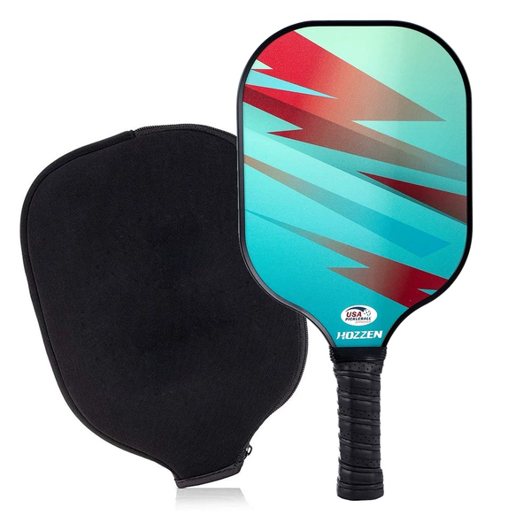 [Fiberglass] Single racket + zipper bag [Model 218]