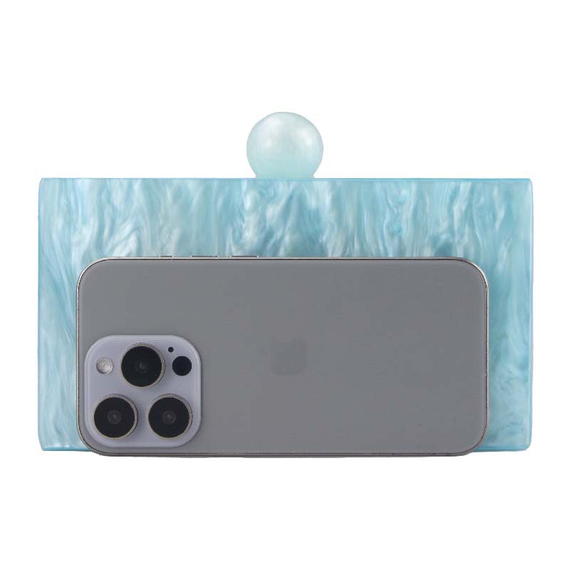 330g Weight Cotton Lining Material Clasp Frame Closure Type Chain Strap Type Shoulder Bag, Clutch Bag, Evening Bag Bags Type Party Occasion Acrylic Material Marble Pattern All Seasons Season Women's Gender Vintage Style Style Square Shape Sky Blue, White, Yellow Color Sky Blue White Yellow Arylic Marble Square Evening Bags 20