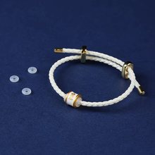 文玩手串垫片透明硅胶隔片配件胶圈水晶橡胶手绳固定圈防滑耐磨