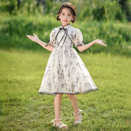 童连衣裙;童礼服;童旗袍