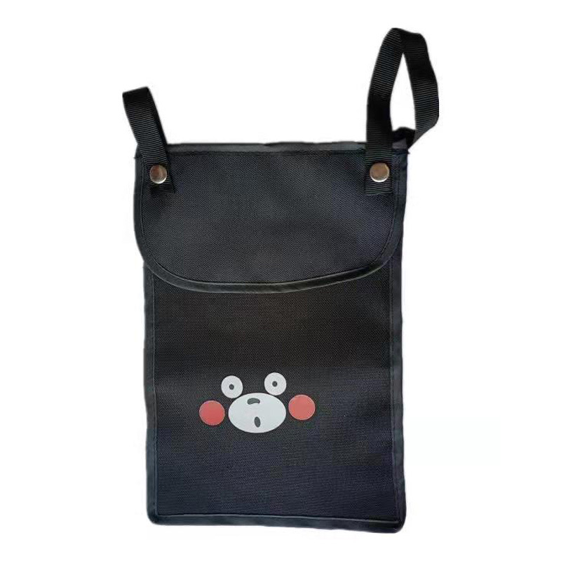 Coche eléctrico de lona colgante bolsa delantera no impermeable bolsa de almacenamiento batería coche motocicleta bolsa de almacenamiento