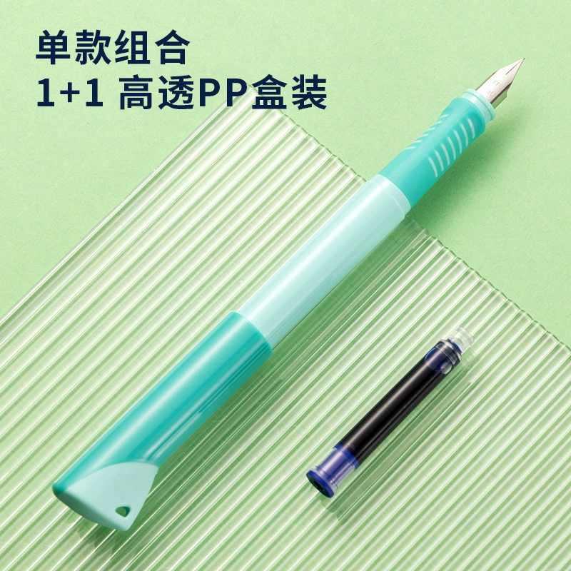 Замена чернил для ручки-ремня A907-1 Macaron Beginner’s Correction Pen EF Bright Tip EF Pure Blue Student Practice Words