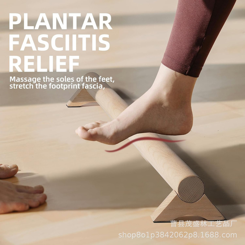 Round Beech Wood Balance Beam Enhances Balance, Ankle and Foot Flexibility, Relieves Plantar Fascia Solid Wood Trainer Round Beech Wood Balance Beam Enhances Balance, Ankle and Foot Flexibility, Relieves Plantar Fascia Solid Wood Trainer