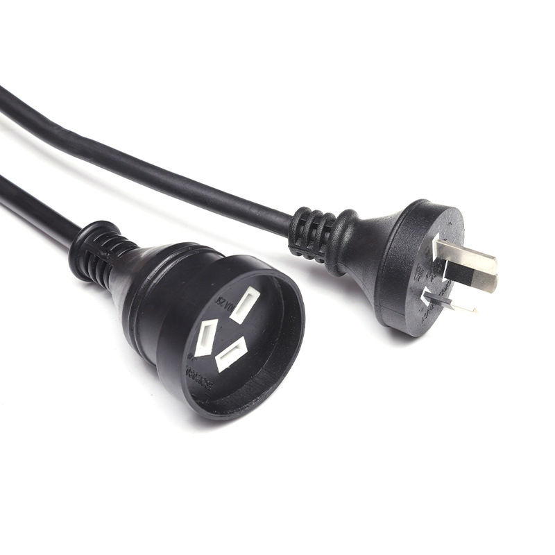 澳规电源线澳规插头割草机专用电源线澳规公母延长线园艺SAA认证