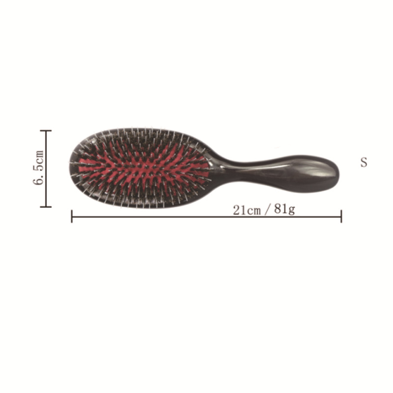 Peine de estilo profesional Gran Placa de cerdas masaje peine bolsa de aire peine del pelo peine de la piel roja peine del pelo