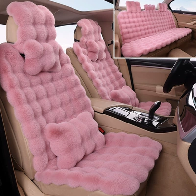 Seat cushion, seat cover Non-Shedding Car Seat Cushion Three-Piece