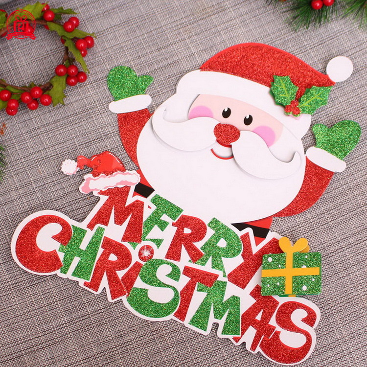 Navidad guirnalda Navidad decoración suministros colgante Holiday Mall Hotel tienda decoración adornos al por mayor