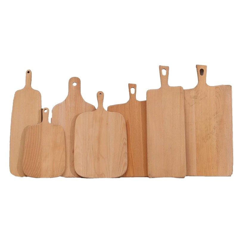 Деревянная доска для фруктов суши доска деревянный японский хлеб поднос для пиццы буковая ручка небольшая разделочная доска