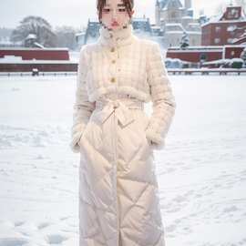 时尚设计感韩版羽绒棉服冬季新款显瘦漂亮气质名媛风外套大衣