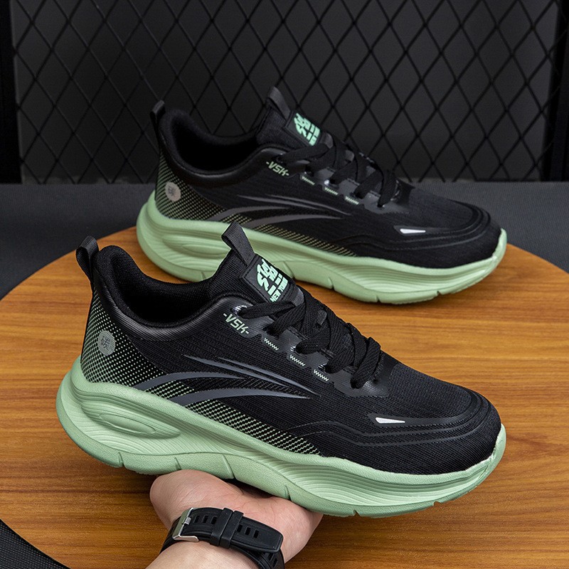 Large Size Casual Shoes, Running Shoes, Cross-Border Lightweight Men's Shoes, Couple's Shoes, Women's Shoes, Thick Soles, Comfortable and Breathable Sports Shoes