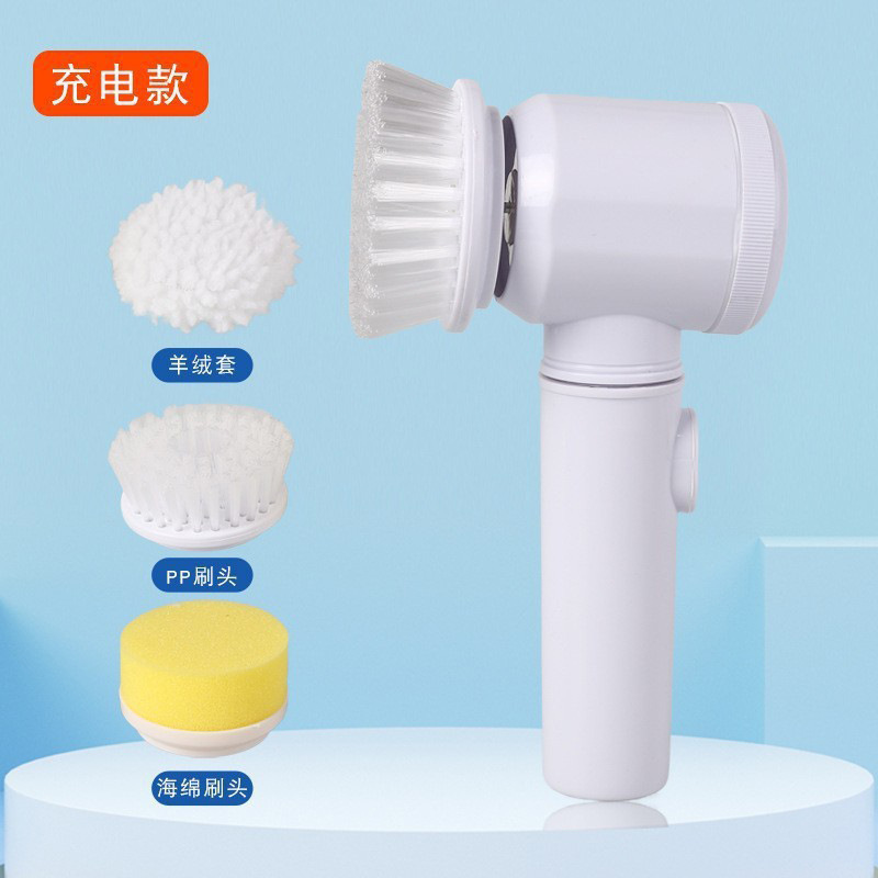 Cepillo de limpieza eléctrico transfronterizo diario artefacto perezoso multifuncional cepillo de limpieza eléctrico de mano cepillo de limpieza de cocina