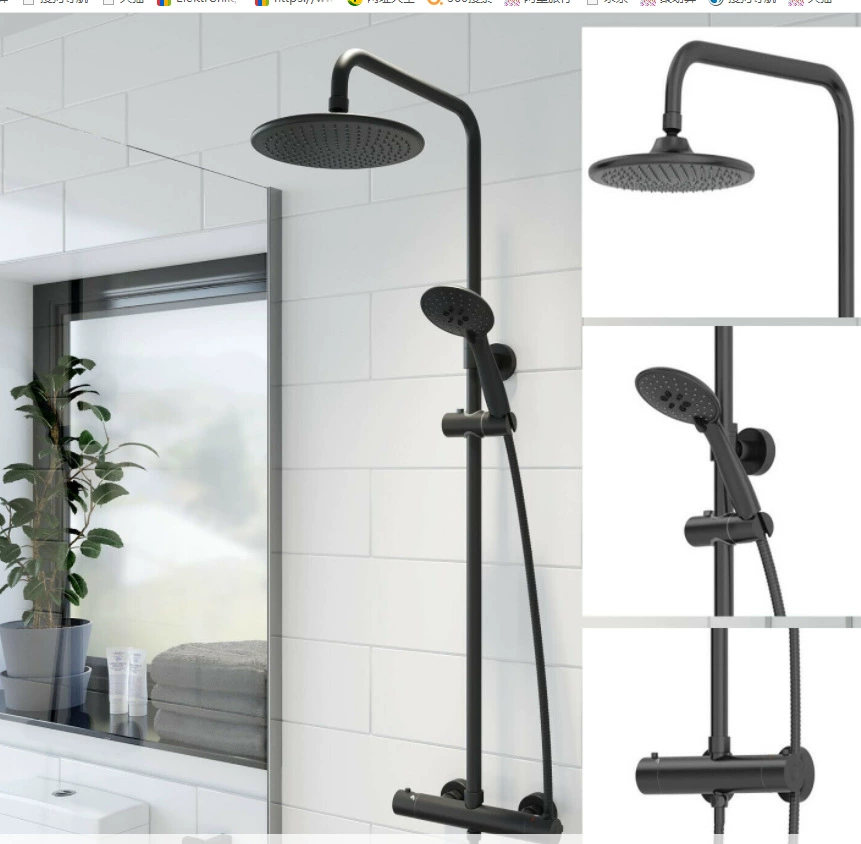 Современная террасой с постоянной температурой душевой смеситель клапана кран хромирован в нижней части 1/2 "выход