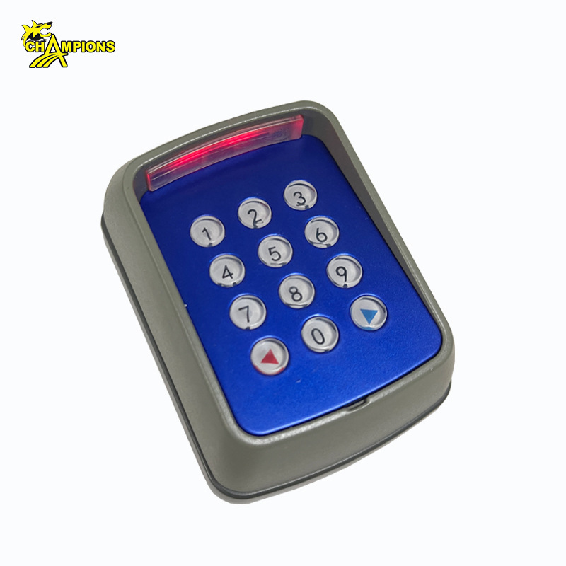 Cerradura de contraseña de control remoto de puerta de garaje Cerradura de apertura de puerta impermeable Cerradura de contraseña inteligente Hogar inalámbrico Cerradura de contraseña inteligente con botón