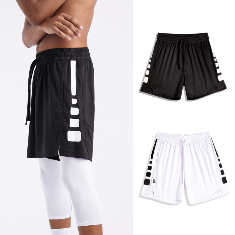 New American Elite Combat Three-point Knee Basketball Shorts Sports Pants Loose Breathable Fitness Training Ball Pants for Men New American Elite Combat Three-point Knee Basketball Shorts Sports Pants Loose Breathable Fitness Training Ball Pants for Men