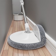 バケツ付き家庭用卸売モップ、フラットモップ、怠惰な人用の汚染分離、手洗い不要の回転モップ