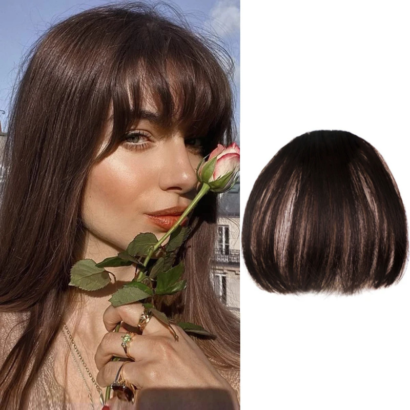 Unisex Simple Style Casual Holiday Street High Temperature Wire Bangs Short Straight Hair Wigs display picture 2